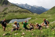 31 Vista sul Lago di Valsambuzza (2085 m) 